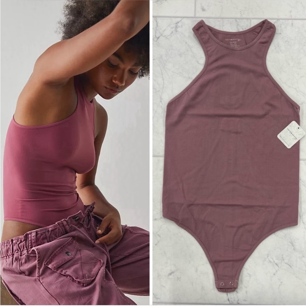 Free People Intimately | Down to Earth Bodysuit | Plum